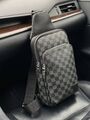 Мужская сумка слинг Louis Vuitton мужской кожа черный 96812-4