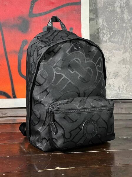 Рюкзак мужской Burberry мужской кожа черный 65363-2