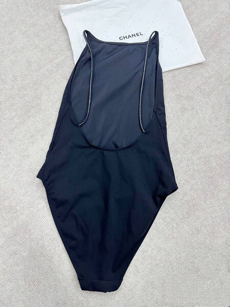 Купальник Chanel женский черный 106909-3