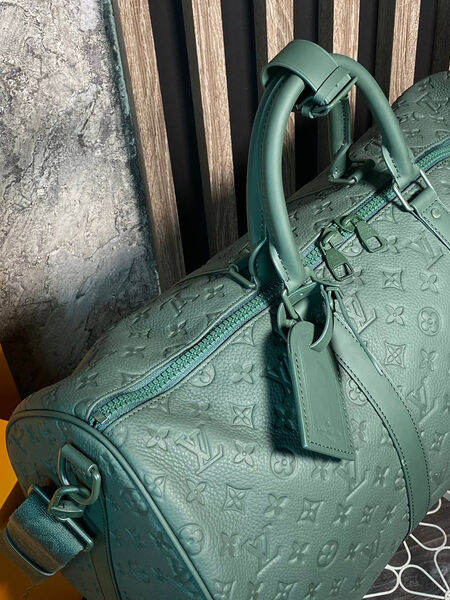 Дорожная сумка Louis Vuitton мужской кожа болотный 19222-3