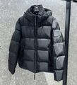 Мужской пуховик Burberry мужской черный,серебристый 167538