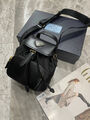 Рюкзак Prada женский кожа черный 129307-4
