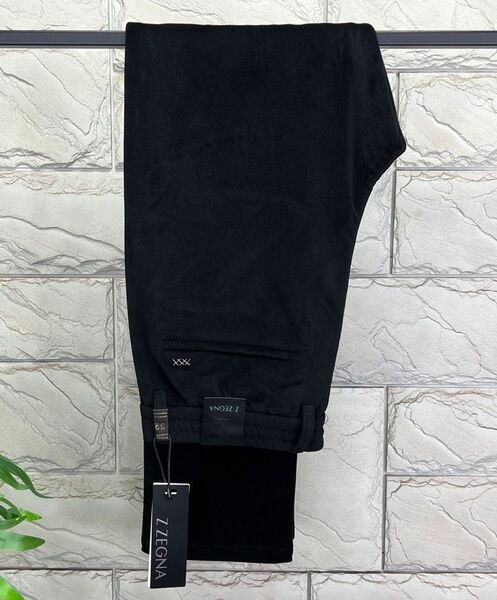 Мужские брюки Zegna мужской черный 101881