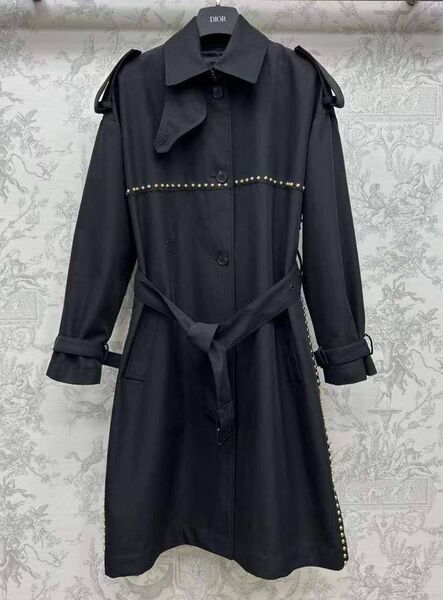 Плащ Christian Dior женский черный 158888