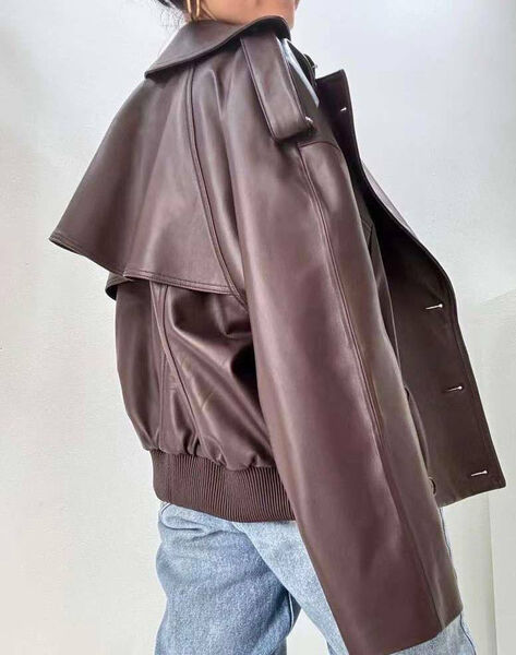Куртка Loewe женский кожа 163404-3