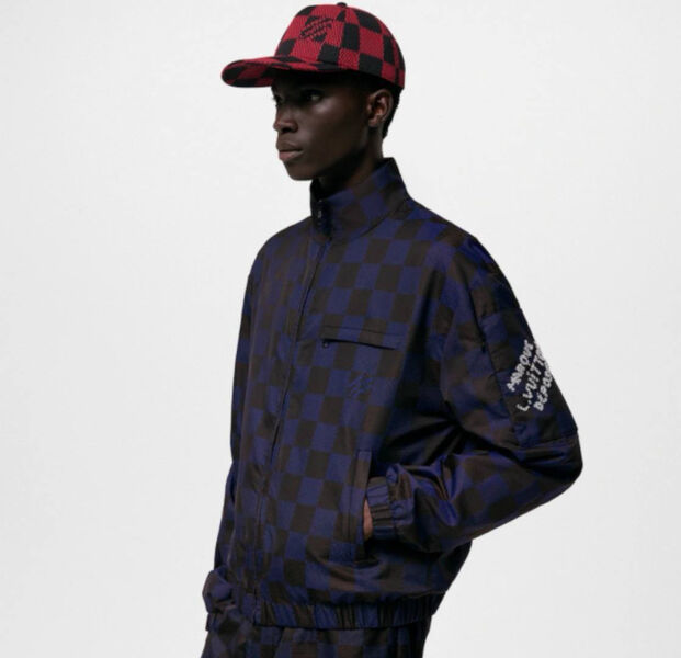 Мужская куртка Louis Vuitton мужской синий 181671-2