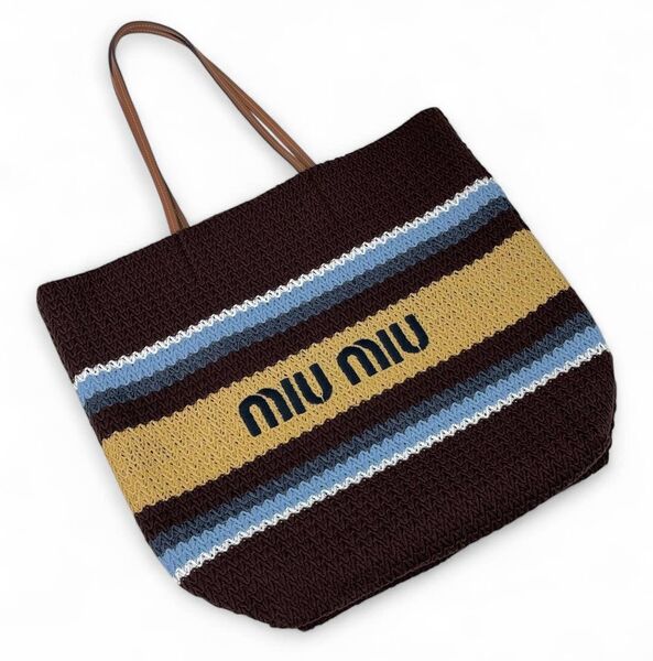 Сумка Miu Miu женский вязаная ткань 189037