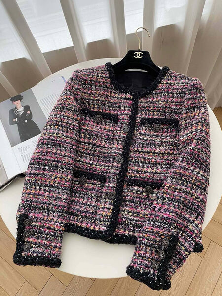 Пиджак Chanel женский бордовый 168355-3