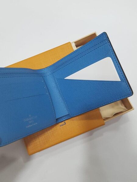 Портмоне мужской Louis Vuitton мужской канва бирюзовый 61951-3