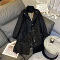 Пальто Burberry женский черный 126864-3