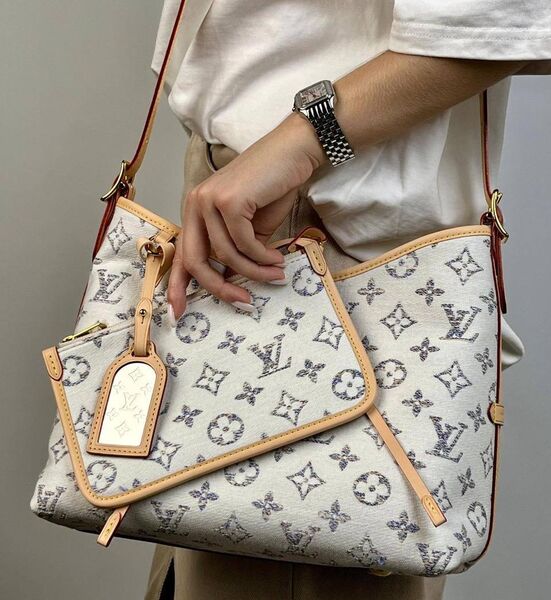 Сумка Louis Vuitton женский кожа белый 153148