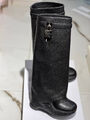 Сапоги Givenchy женский кожа черный 134297-1