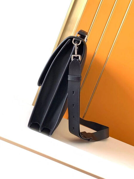 Мужской портфель Christian Dior мужской кожа черный 155490-3