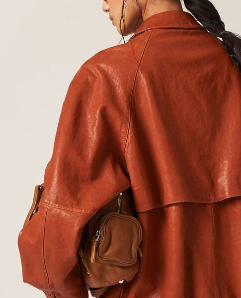 Куртка Miu Miu женский кожа 145289-5