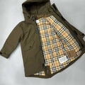 Детская куртка Burberry болотный 165611-2