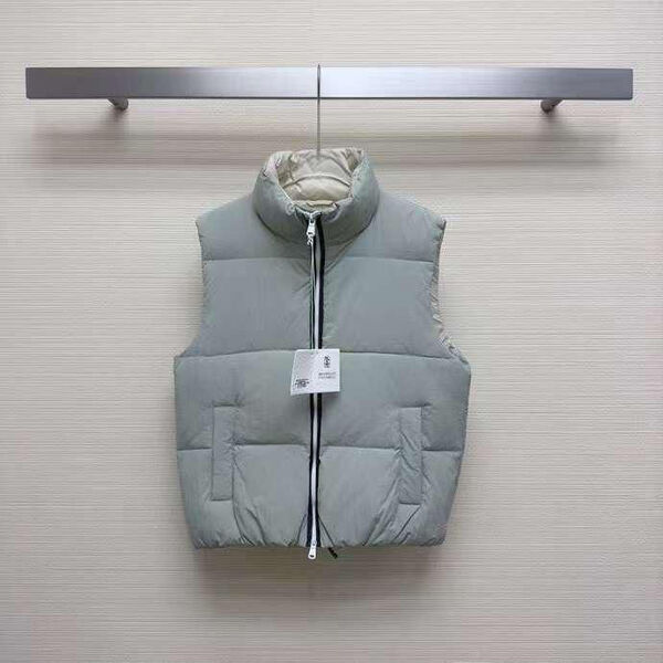 Жилет Brunello Cucinelli женский графитовый 126046-3