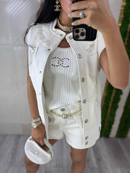 Костюм Chanel женский белый 186372-3