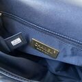 Сумка Chanel (26 см) женский кожа синий 73548-9