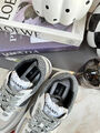 Кроссовки Chanel женский текстиль графитовый 98249-4