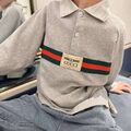 Детское поло Gucci графитовый 177501-2