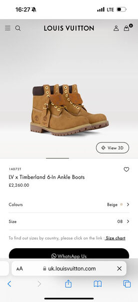 Мужские ботинки Louis Vuitton мужской нубук бежевый 169531-6