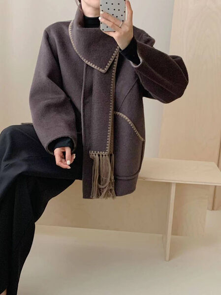 Пальто Totême женский графитовый 163939-2