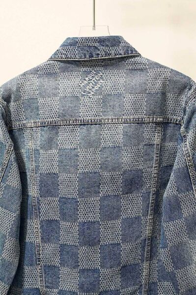 Мужская джинсовка Louis Vuitton мужской джинса бирюзовый n9346576-1-7