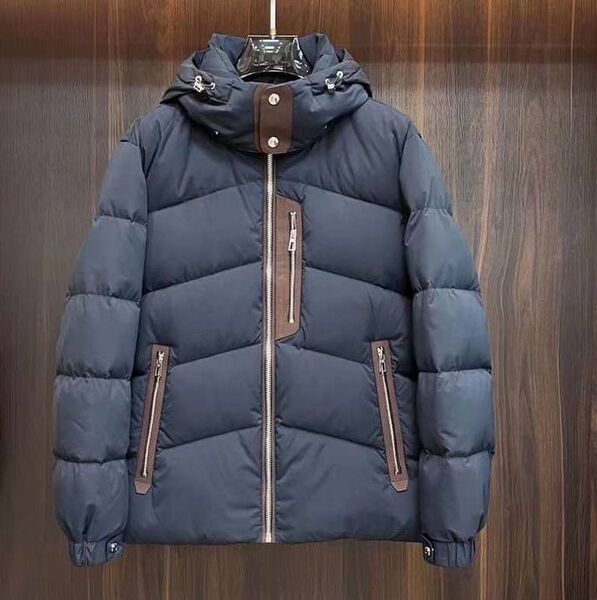 Мужской пуховик Loro Piana мужской синий 169633
