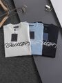 Мужская футболка Louis Vuitton мужской голубой j1824015-1