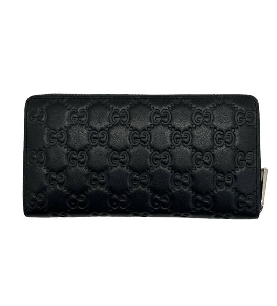Мужской кошелек Gucci мужской кожа черный 150143-4