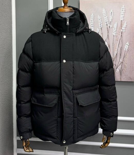 Мужской пуховик Moncler мужской черный 167553