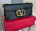 Сумка Valentino женский кожа черный 97472-1