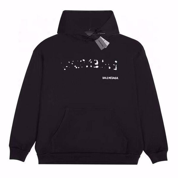 Мужское худи Balenciaga мужской черный 157143-2
