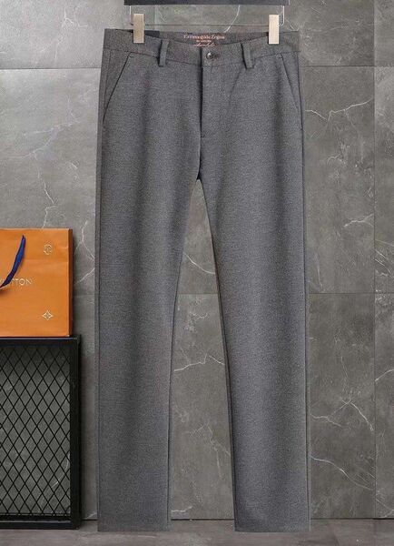 Мужские брюки Zegna мужской графитовый 123768