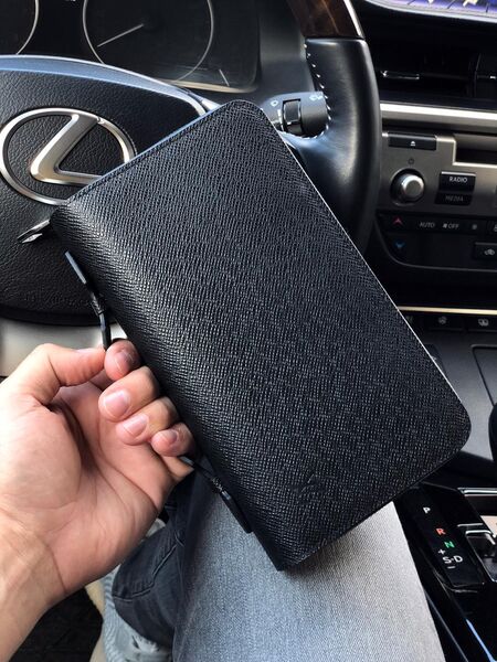 Кошелек Louis Vuitton Xl мужской кожа черный 32040-2
