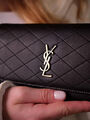 Сумка Saint Laurent женский кожа черный 174314-2