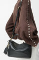 Сумка Loewe женский кожа черный 194892-2
