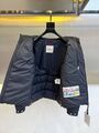 Мужской пуховик Moncler Solayan Hooded мужской синий n3029816-1-2