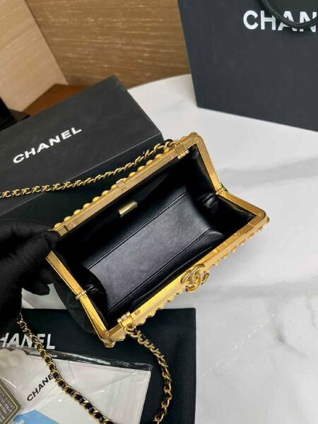Сумка Chanel женский кожа черный b6161084-1-4