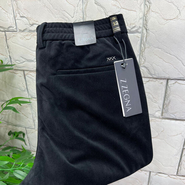Мужские брюки Zegna мужской черный 101881-2