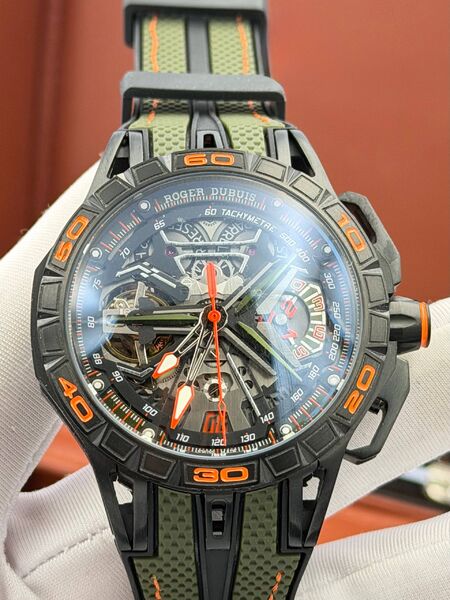 Мужские часы Roger Dubuis мужской черный f7122925-1-3