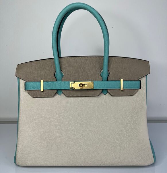 Сумка Hermès Birkin 30 женский графитовый 140086