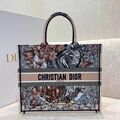 Сумка Christian Dior Book 41 женский текстиль графитовый 74160-9