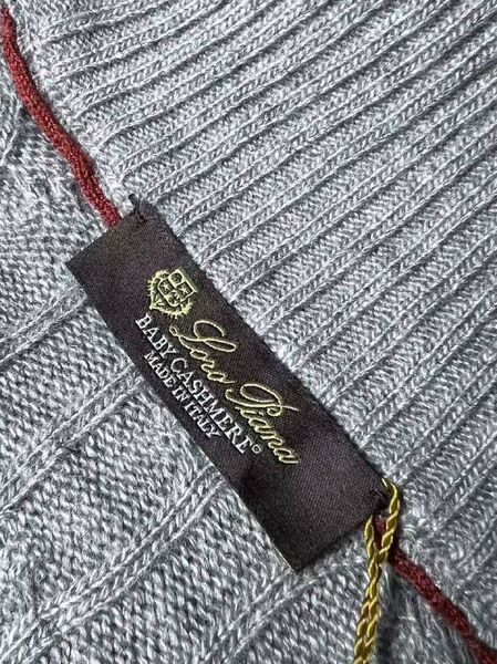 Мужской свитер Loro Piana мужской кашемир серый d0632142-1-5