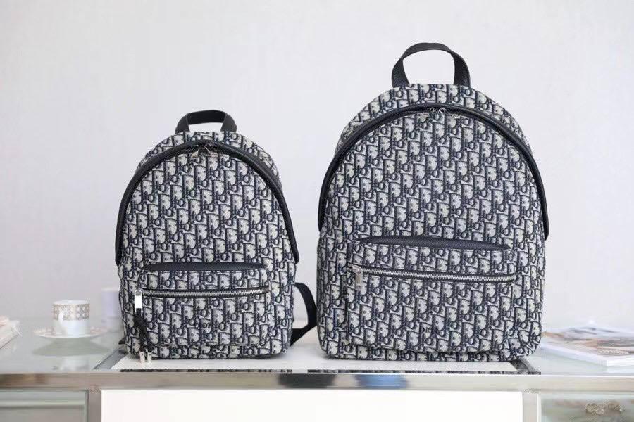 Рюкзак Christian Dior женский ткань черный 65029-2