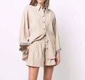 Костюм Brunello Cucinelli женский бежевый 116502-1