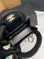 Сумка Chanel женский кожа черный q1125356-1-5