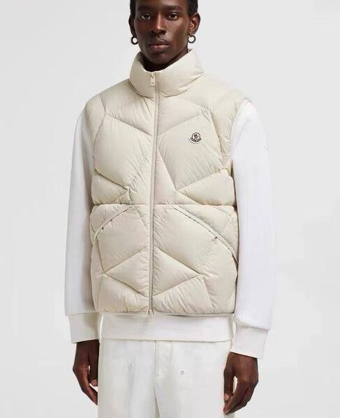 Мужской жилет Moncler мужской белый 200688