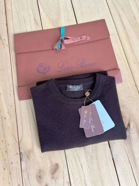 Мужской джемпер Loro Piana мужской вязаная ткань 133493-9