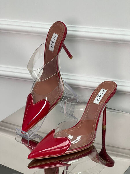 Туфли Alaïa женский бордовый 117369-4